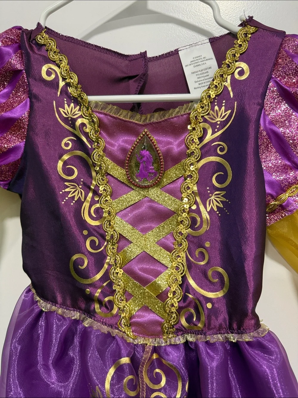 Disney Rapunzel Princess Costume Dress